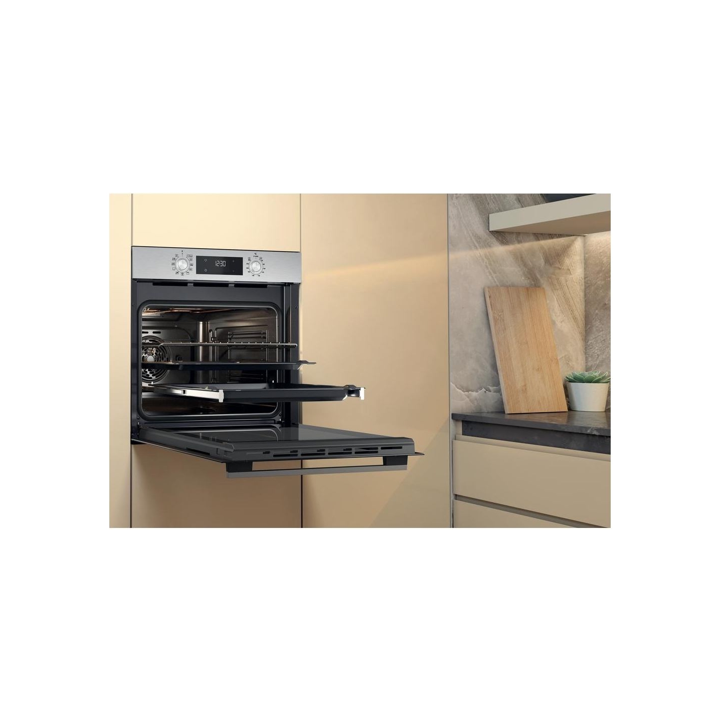 Whirlpool Oven OMK58HU1X, Width 60 cm, Energy class A+, Inox / OMK58HU1X