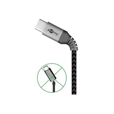 Goobay | Sync and charging cable | 49303 | USB-C to USB-C