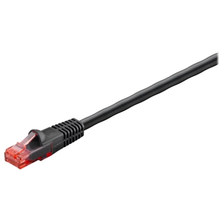 Goobay Outdoor Patch Cable | CAT 6/6A, U/UTP | AWG 24/1 | Length: 20 m | Black