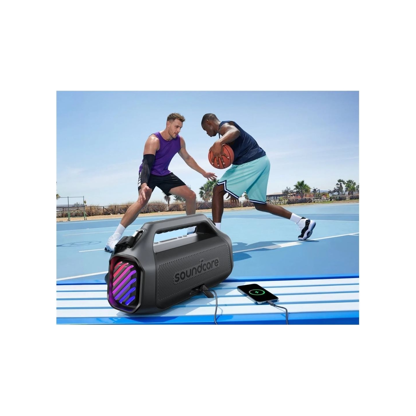 Anker Soundcore Boom 2 Plus A3134 Bluetooth Speaker, Black | Anker Soundcore