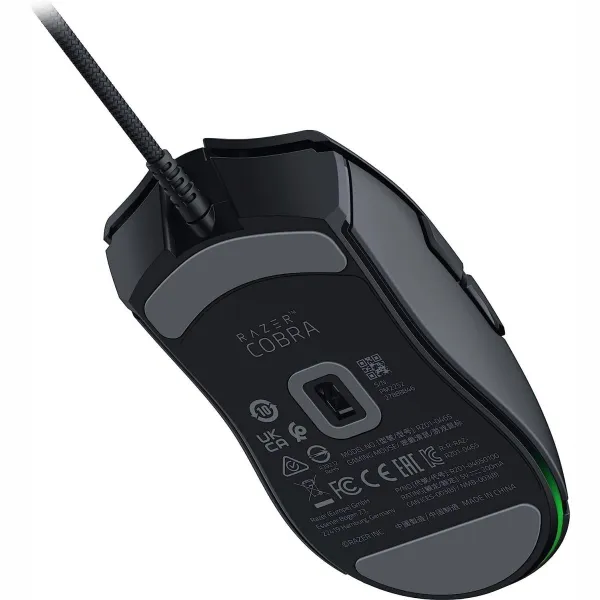 Razer Cobra Gaming Mouse, 8500 DPI, 58g, Chroma Underglow