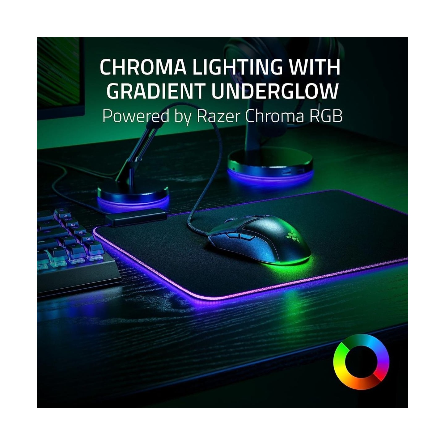 Razer Cobra Gaming Mouse, 8500 DPI, 58g, Chroma Underglow