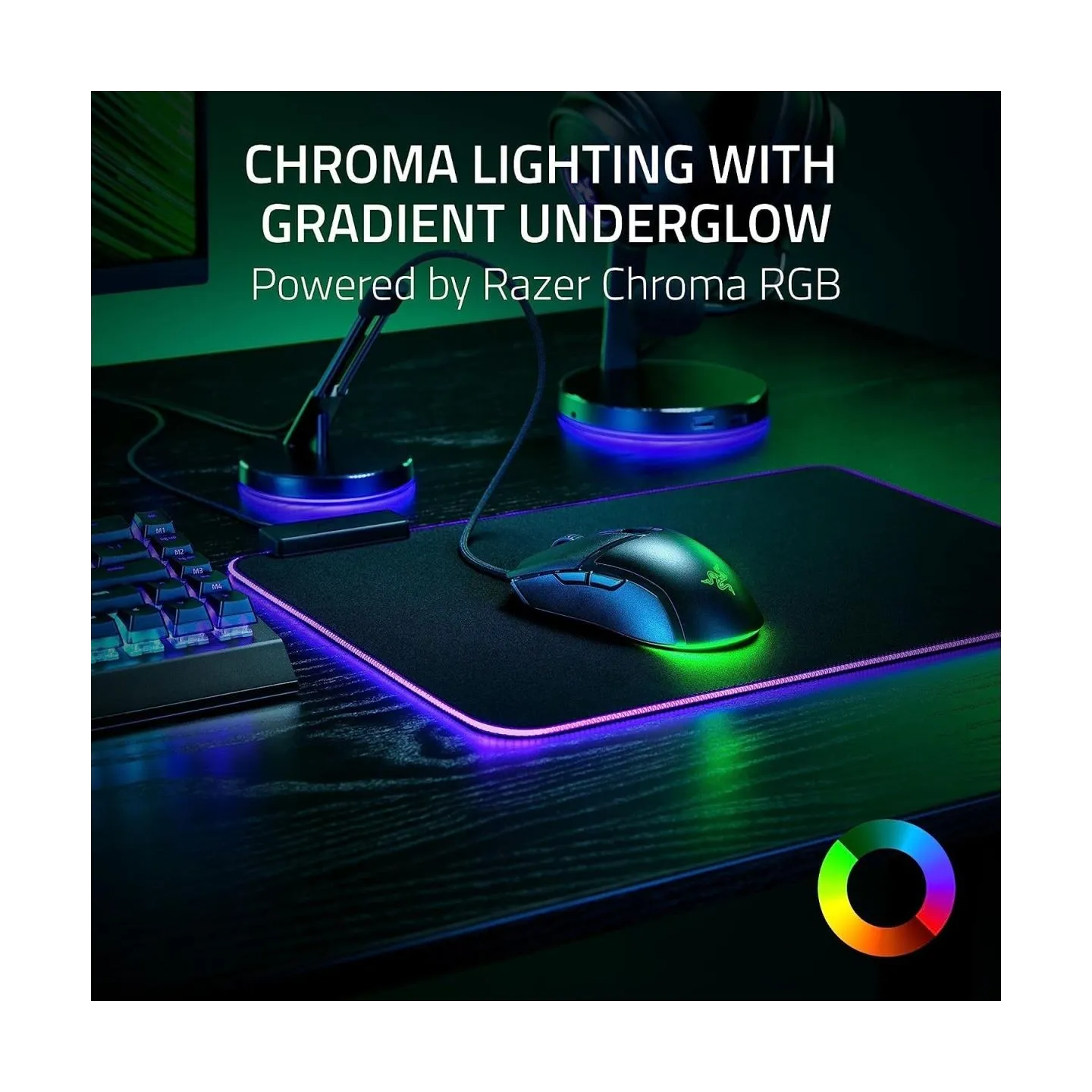 Razer Cobra Gaming Mouse, 8500 DPI, 58g, Chroma Underglow