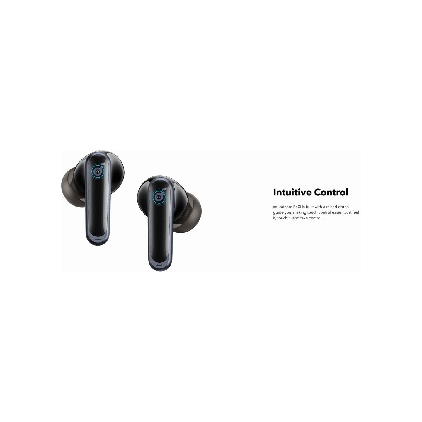 Anker Soundcore | True-Wireless Earbuds | P40i | Bluetooth | In-Ear | Microphone | Black | Wireless