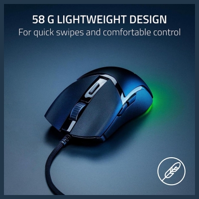 Razer Cobra Gaming Mouse Wired, USB Type-A, Optical 8500 DPI, Black / RZ01-04650100-R3M1