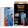 Panzerglass Screen protector | Apple | iPhone 17/iPhone 16 Pro | Tempered Glass | Transparent | Ultra-Wide Fit w. EasyAligner