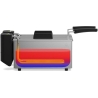Tristar Double deep fryer | FR-9342 | Power 3600 W | Capacity 6 L | Silver
