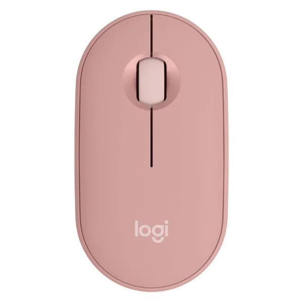 Logitech M350S Pebble 2 Bluetooth Mouse - TONAL ROSE