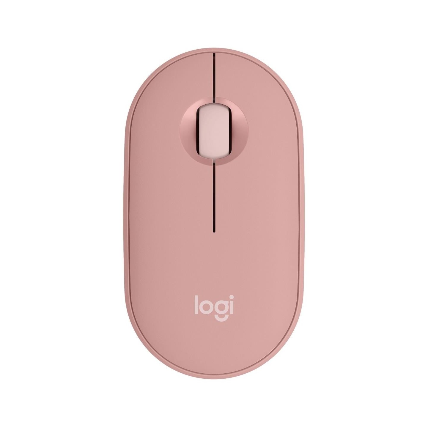 Logitech M350S Pebble 2 Bluetooth Mouse - TONAL ROSE