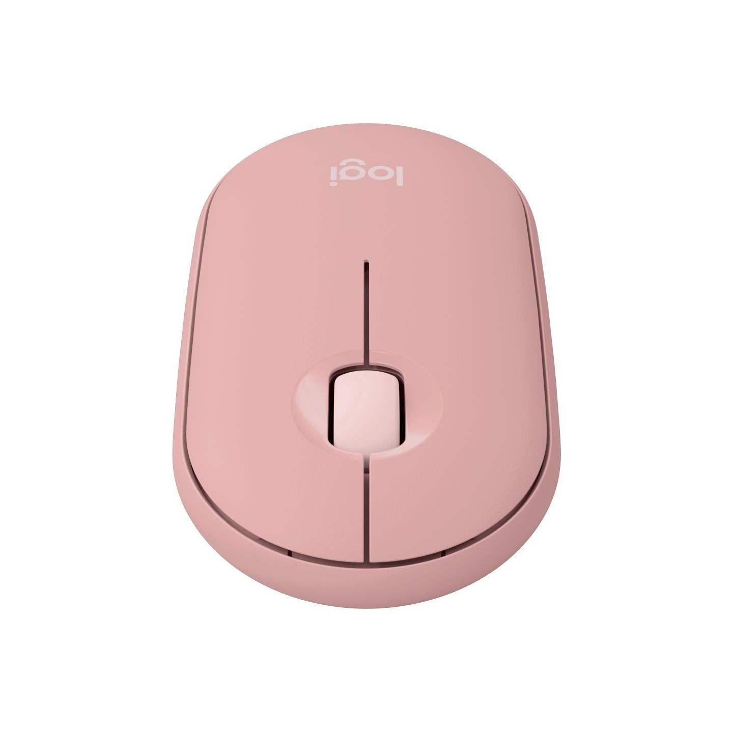 Logitech M350S Pebble 2 Bluetooth Mouse - TONAL ROSE