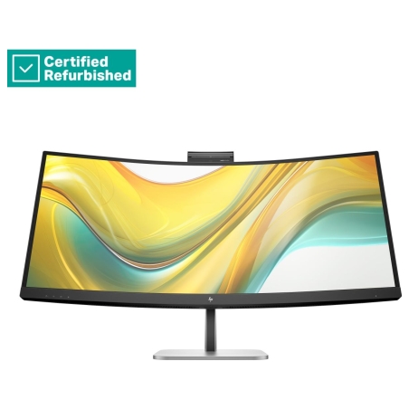 HP RENEW SILVER HP 534pm Series 5 Pro Curved Conferencing Monitor - 34" 3440x1440 WQHD 400-nit 100Hz AG, Curved, VA, USB-C(100W)