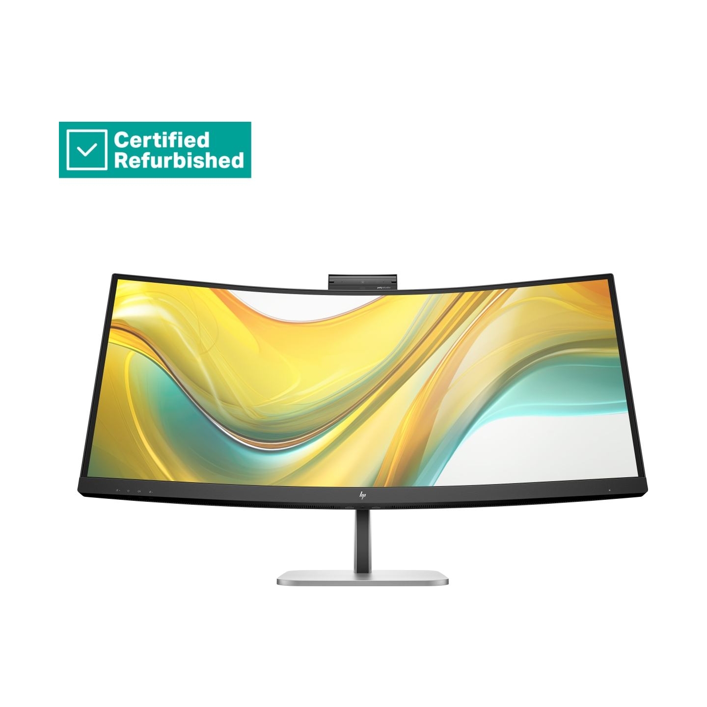 HP RENEW SILVER HP 534pm Series 5 Pro Curved Conferencing Monitor - 34" 3440x1440 WQHD 400-nit 100Hz AG, Curved, VA, USB-C(100W)