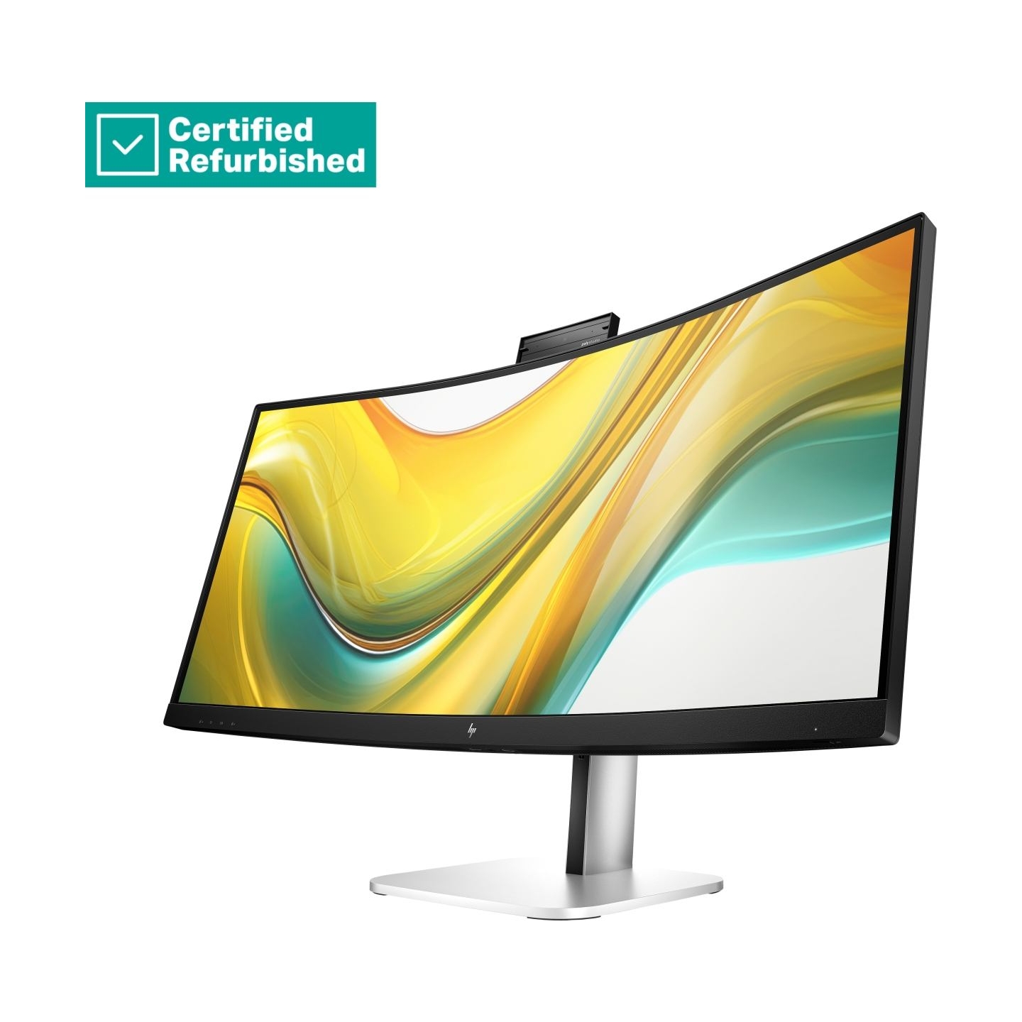 HP RENEW SILVER HP 534pm Series 5 Pro Curved Conferencing Monitor - 34" 3440x1440 WQHD 400-nit 100Hz AG, Curved, VA, USB-C(100W)