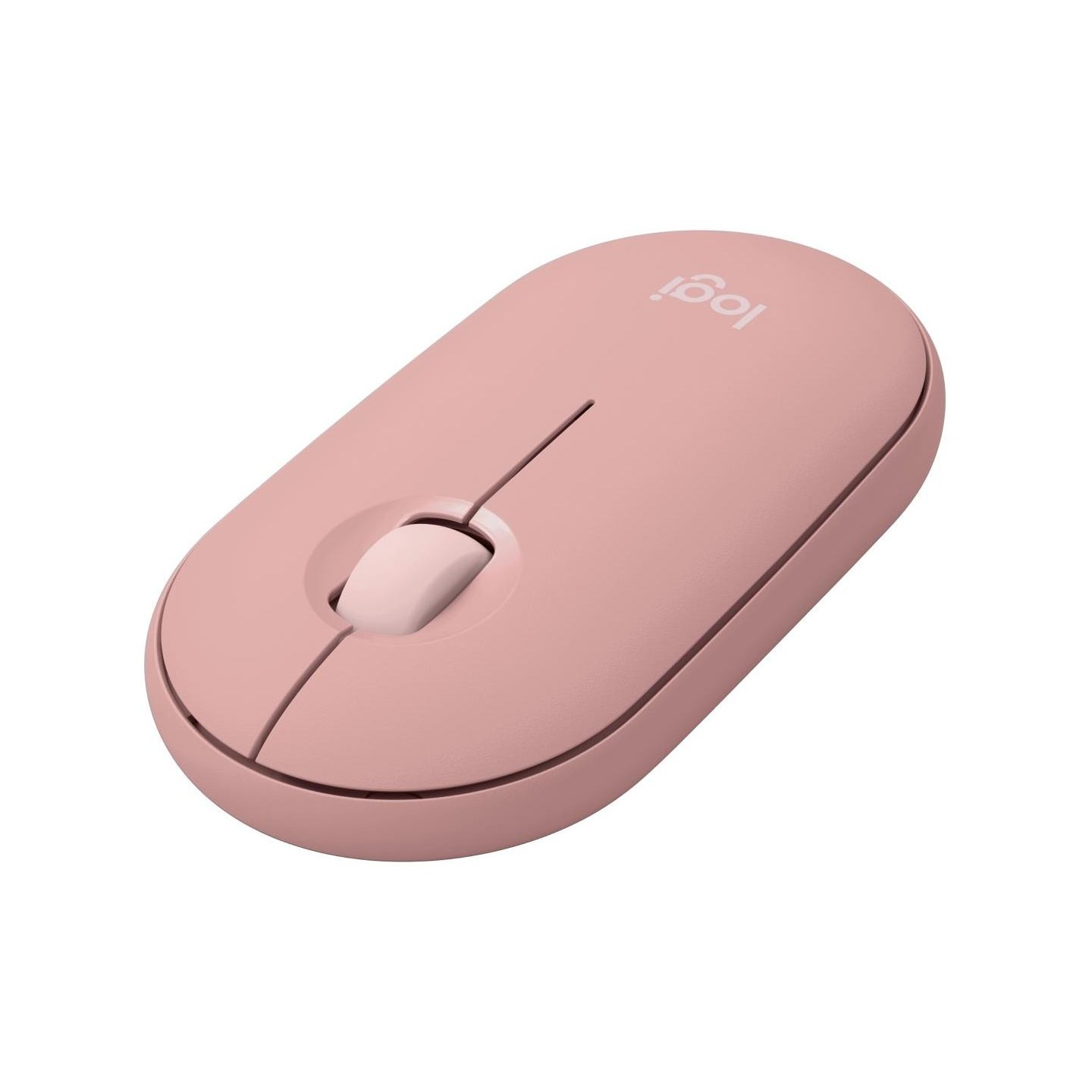 Logitech M350S Pebble 2 Bluetooth Mouse - TONAL ROSE