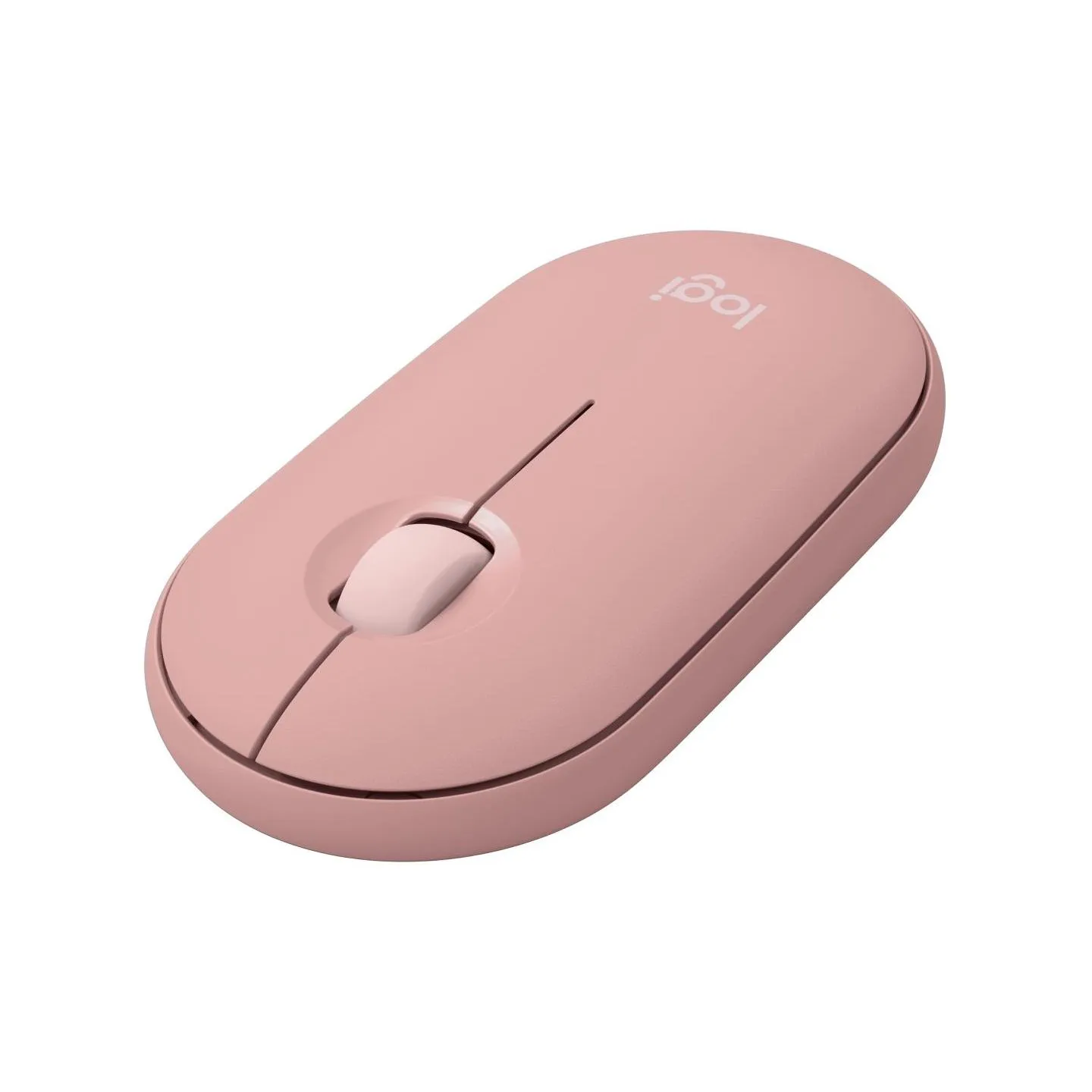 Logitech M350S Pebble 2 Bluetooth Mouse - TONAL ROSE