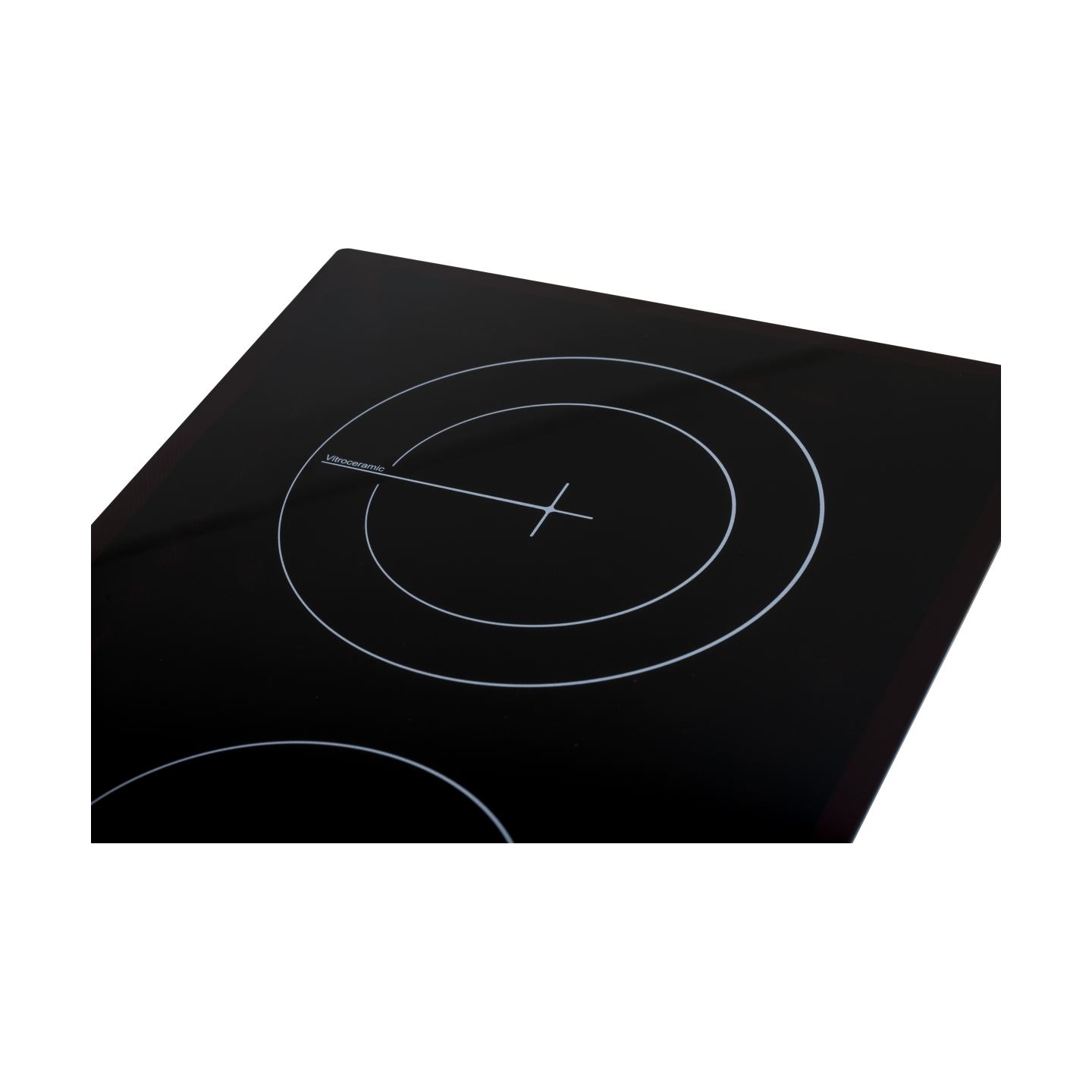 Simfer | Hob | H3.020.DEBSP | Vitroceramic | Number of burners/cooking zones 2 | Touch | Black