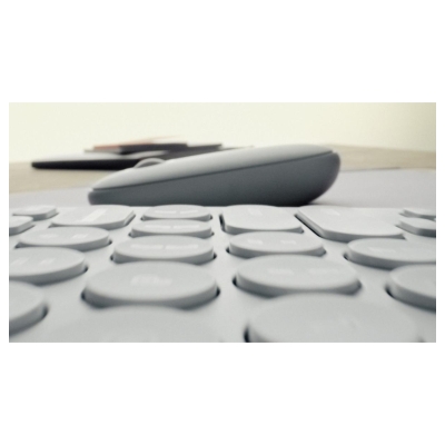 Logitech  Logitech M350s - Optical mouse - Pebble 2 - tonal rose / 910-007014