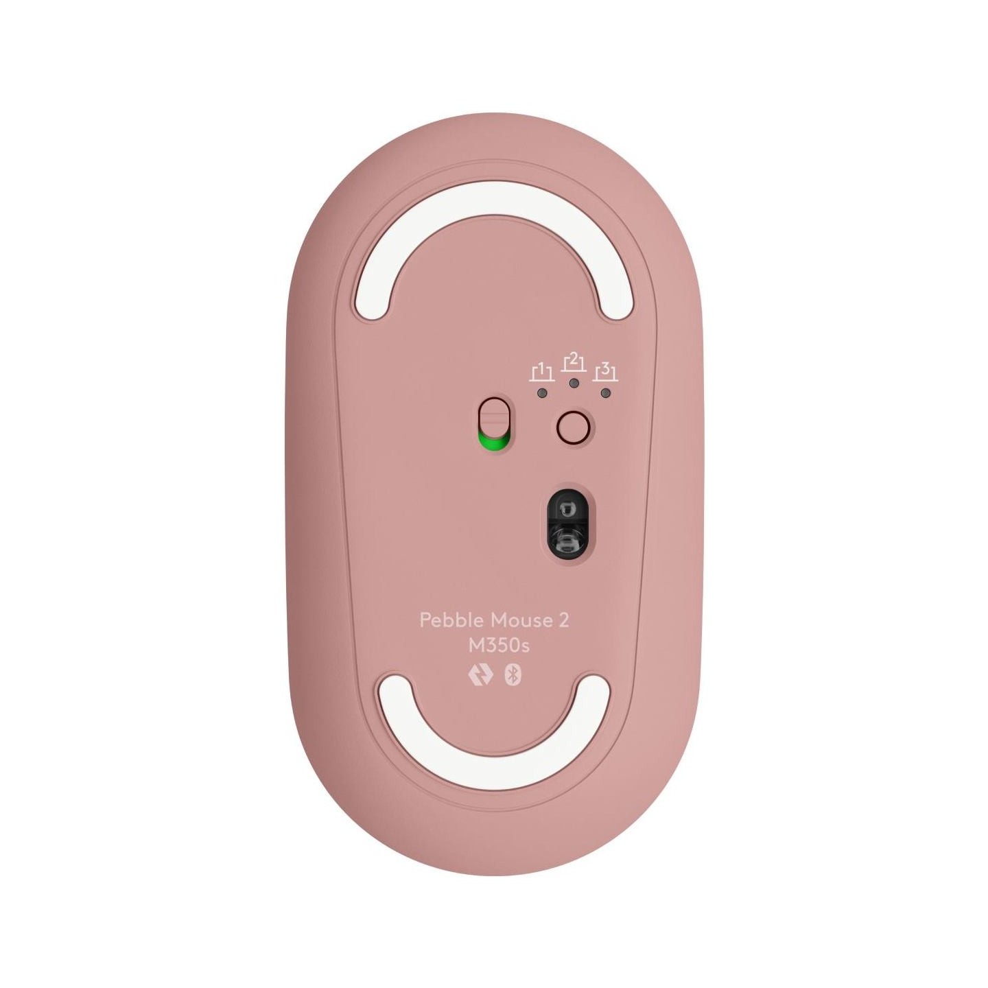 Logitech M350S Pebble 2 Bluetooth Mouse - TONAL ROSE