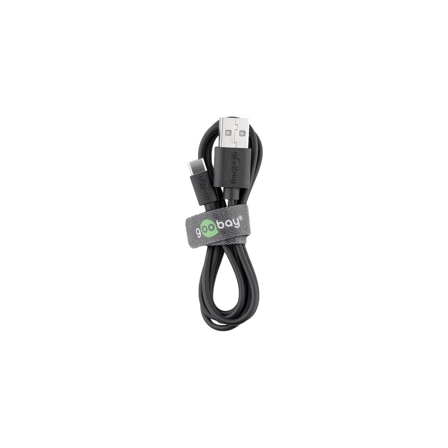 Goobay | USB-C charging and sync cable (USB-A > USB-C) | 59124 | USB-C male | USB 2.0 male (type A)