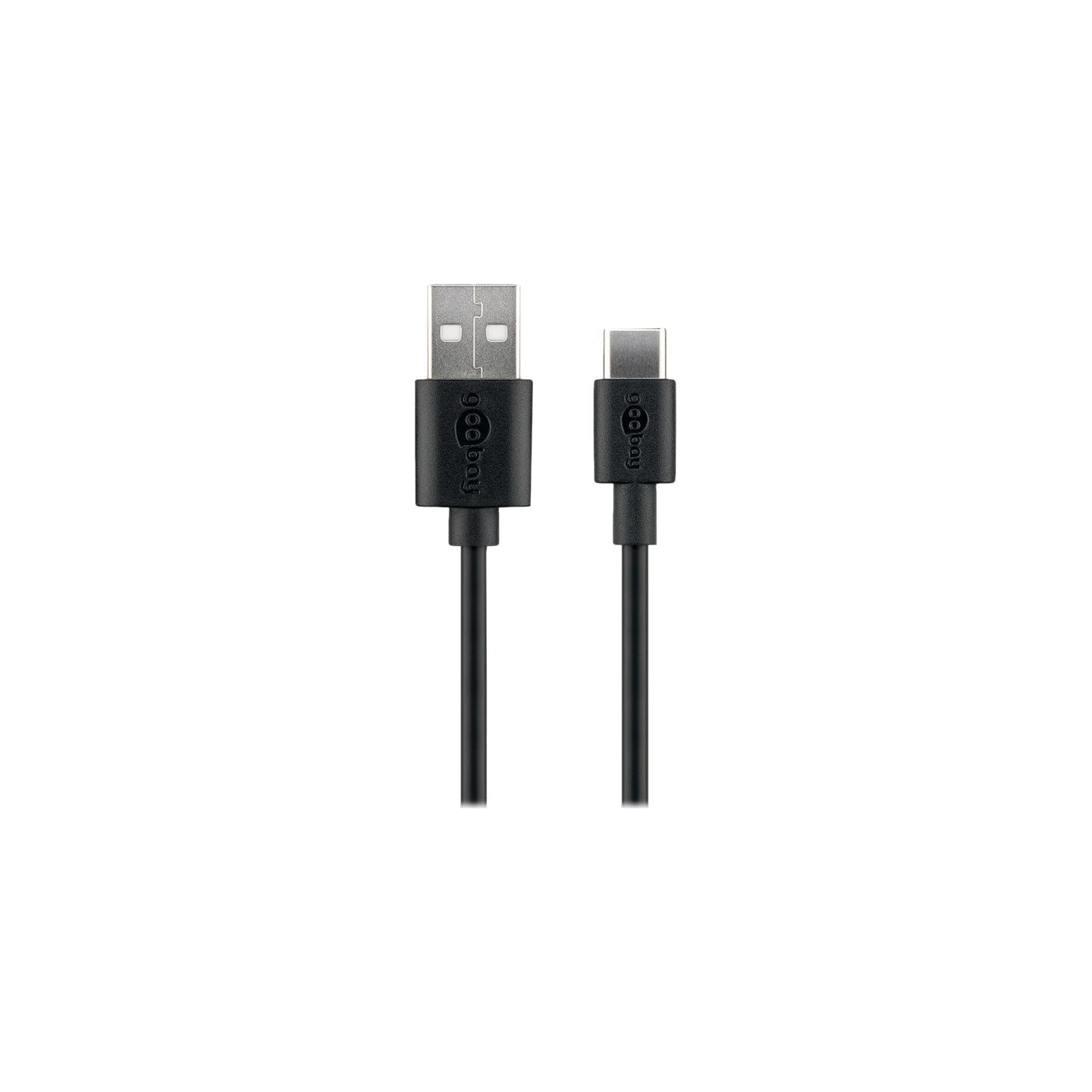 Goobay | USB-C charging and sync cable (USB-A > USB-C) | 59124 | USB-C male | USB 2.0 male (type A)