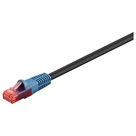 Goobay CAT 6 Outdoor-patch cable U/UTP | 94389 | Prewired, unshielded LAN cable with RJ45 plugs for connecting network component