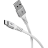 Goobay | USB-C to USB-A Supersoft Textile Cable with Metal Plugs | 74530