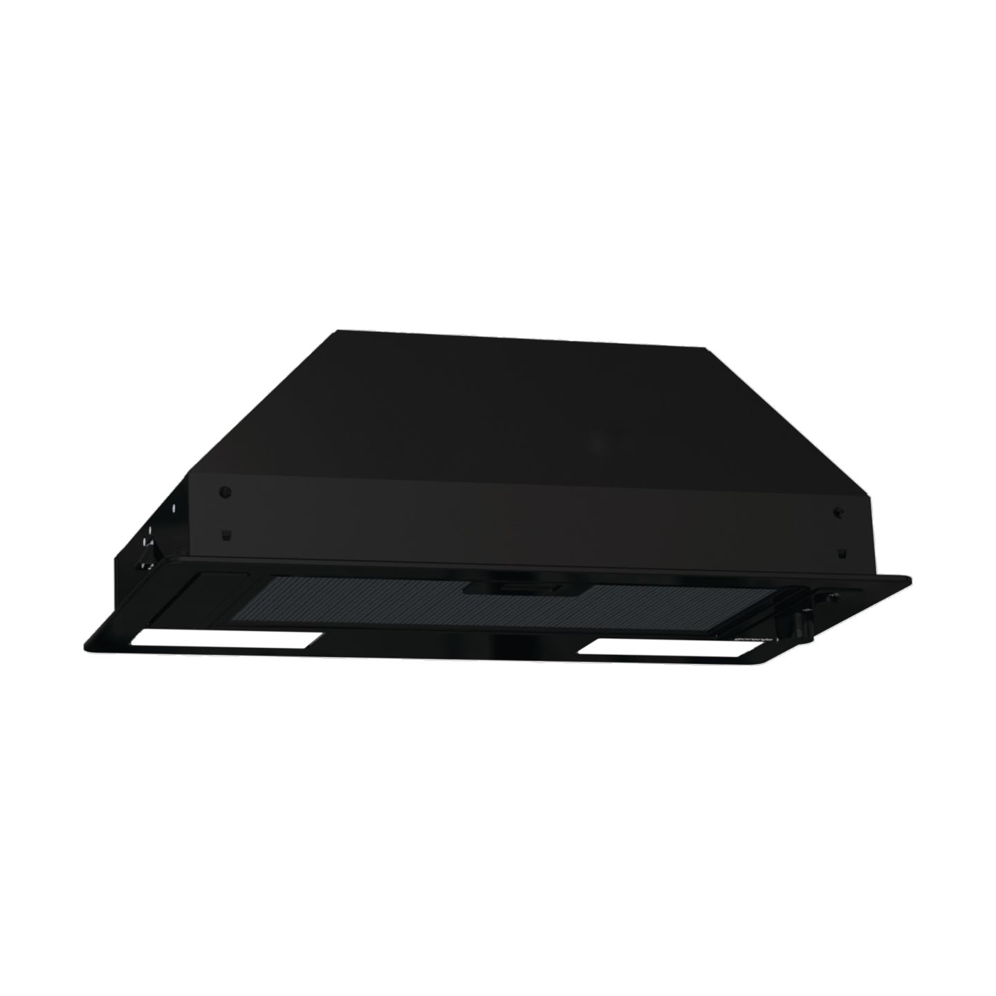 Gorenje | Hood | BHI681EB | Canopy | Energy efficiency class D | Width 58 cm | 370 m³/h | Mechanical control | LED | Black