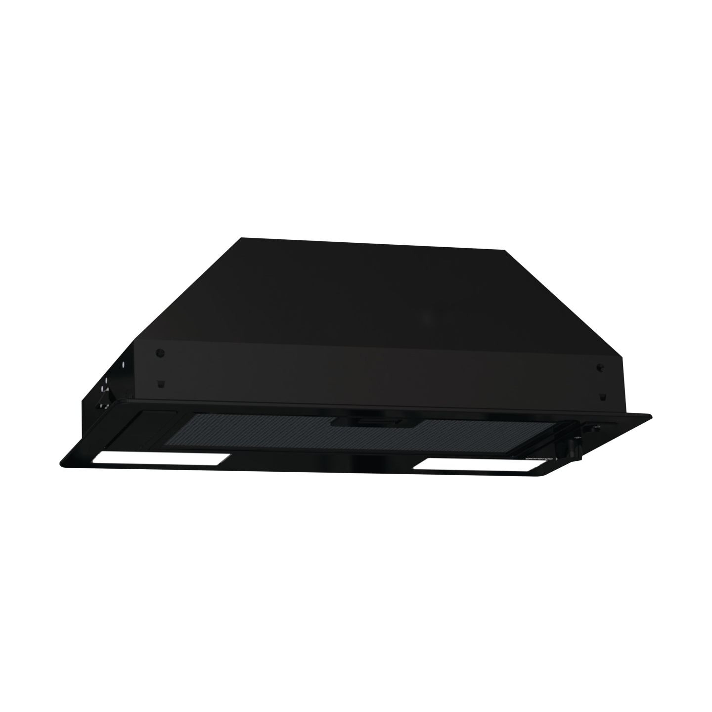 Gorenje | Hood | BHI681EB | Canopy | Energy efficiency class D | Width 58 cm | 370 m³/h | Mechanical control | LED | Black