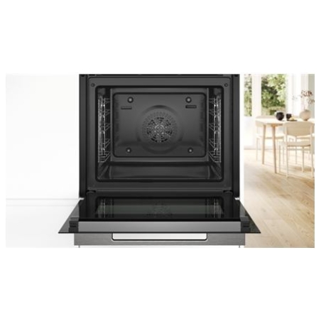 Bosch | Oven | HBG7721B1 | 71 L | Electric | Pyrolysis | Touch | Height 59.5 cm | Width 59.4 cm | Black