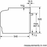 Bosch | Oven | HBG7721B1 | 71 L | Electric | Pyrolysis | Touch | Height 59.5 cm | Width 59.4 cm | Black