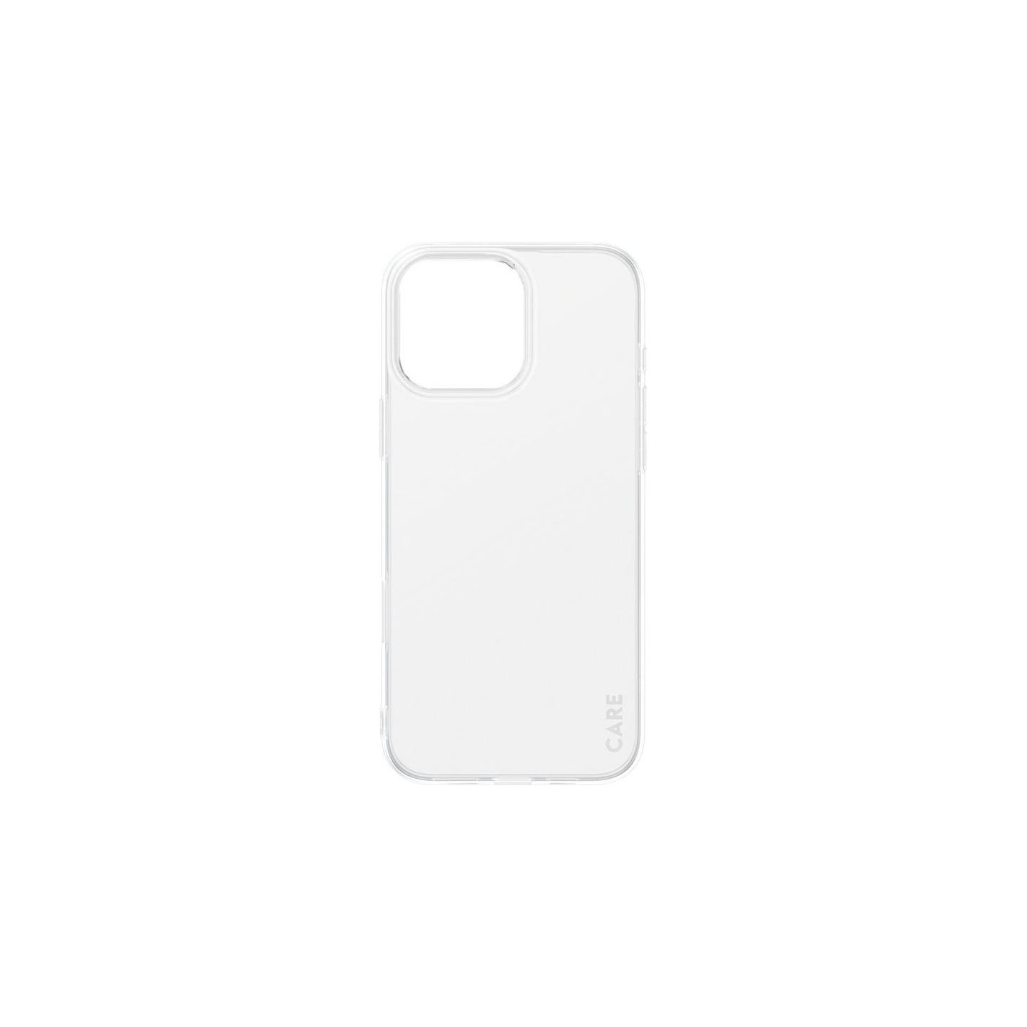 Care Fashionable Case | Back cover | Apple | iPhone 16 Pro Max | Recycled plastic | Transparent | X-Ray Soft Basic