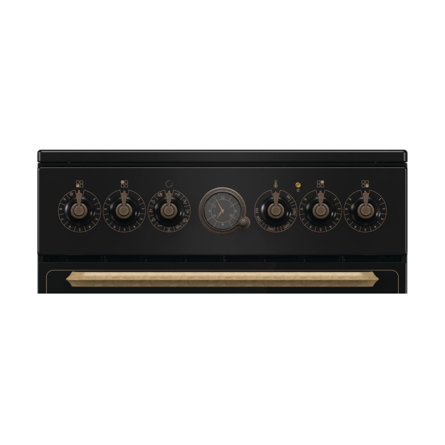 Gorenje Cooker | GECS5B70CLB | Hob type Vitroceramic | Oven type Electric | Black | Width 50 cm | Depth 59.4 cm | 70 L