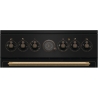 Gorenje Cooker | GECS5B70CLB | Hob type Vitroceramic | Oven type Electric | Black | Width 50 cm | Depth 59.4 cm | 70 L