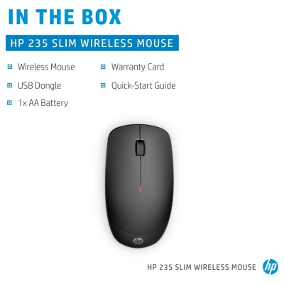 HP 235 Slim Wireless B Mouse