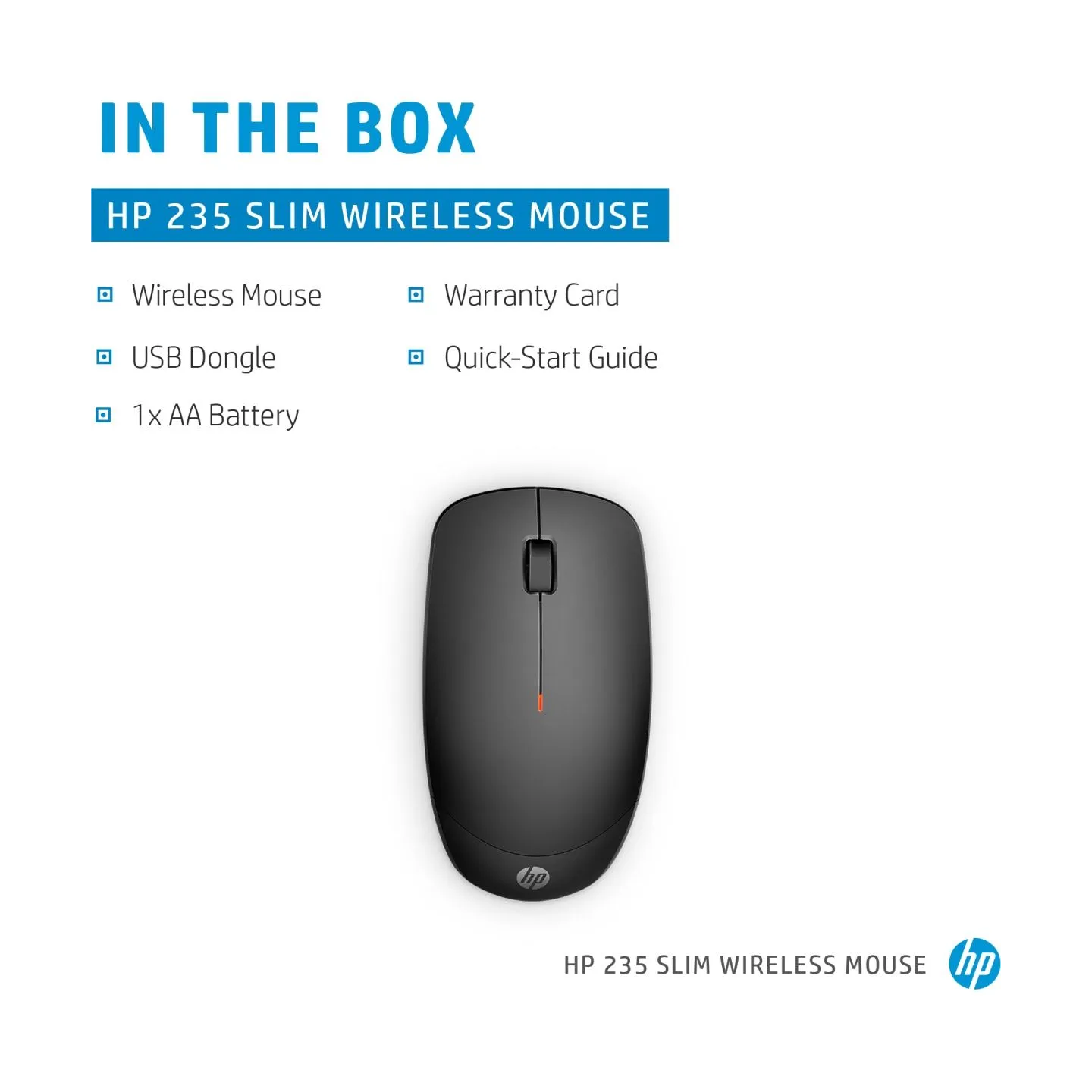 HP 235 Slim Wireless B Mouse