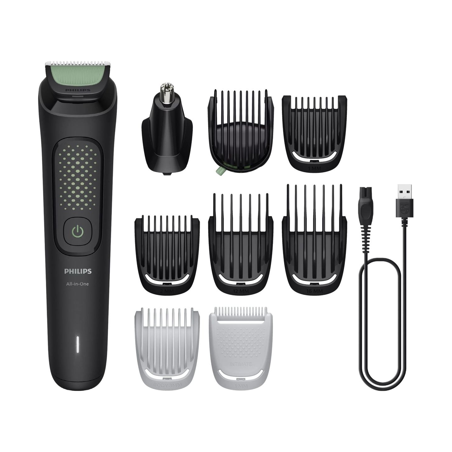 Philips Hair trimmer | MG3946/15 Series 3000 | Cordless | Number of length steps 12 | Black
