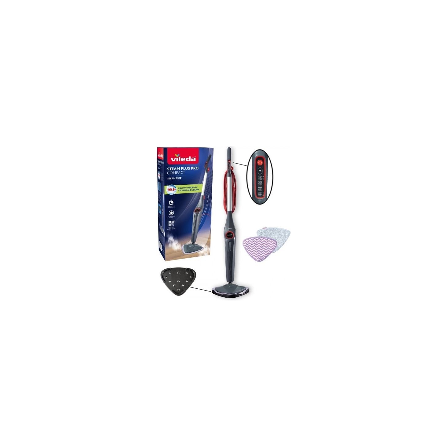 Vileda Steam mop Steam Plus Pro