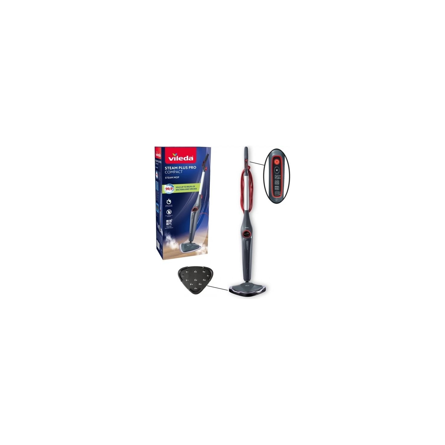 Vileda Steam mop Steam Plus Pro