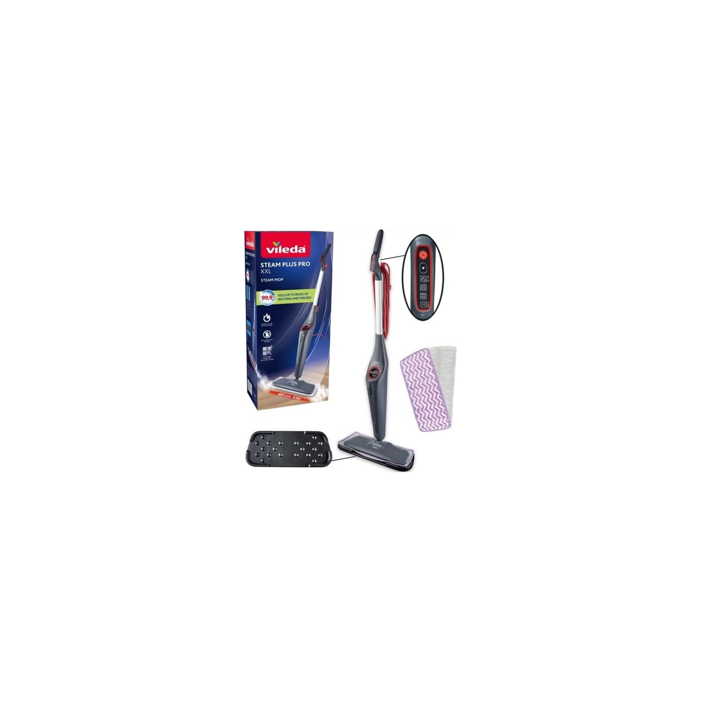 Vileda Steam mop Steam Plus XXL Pro