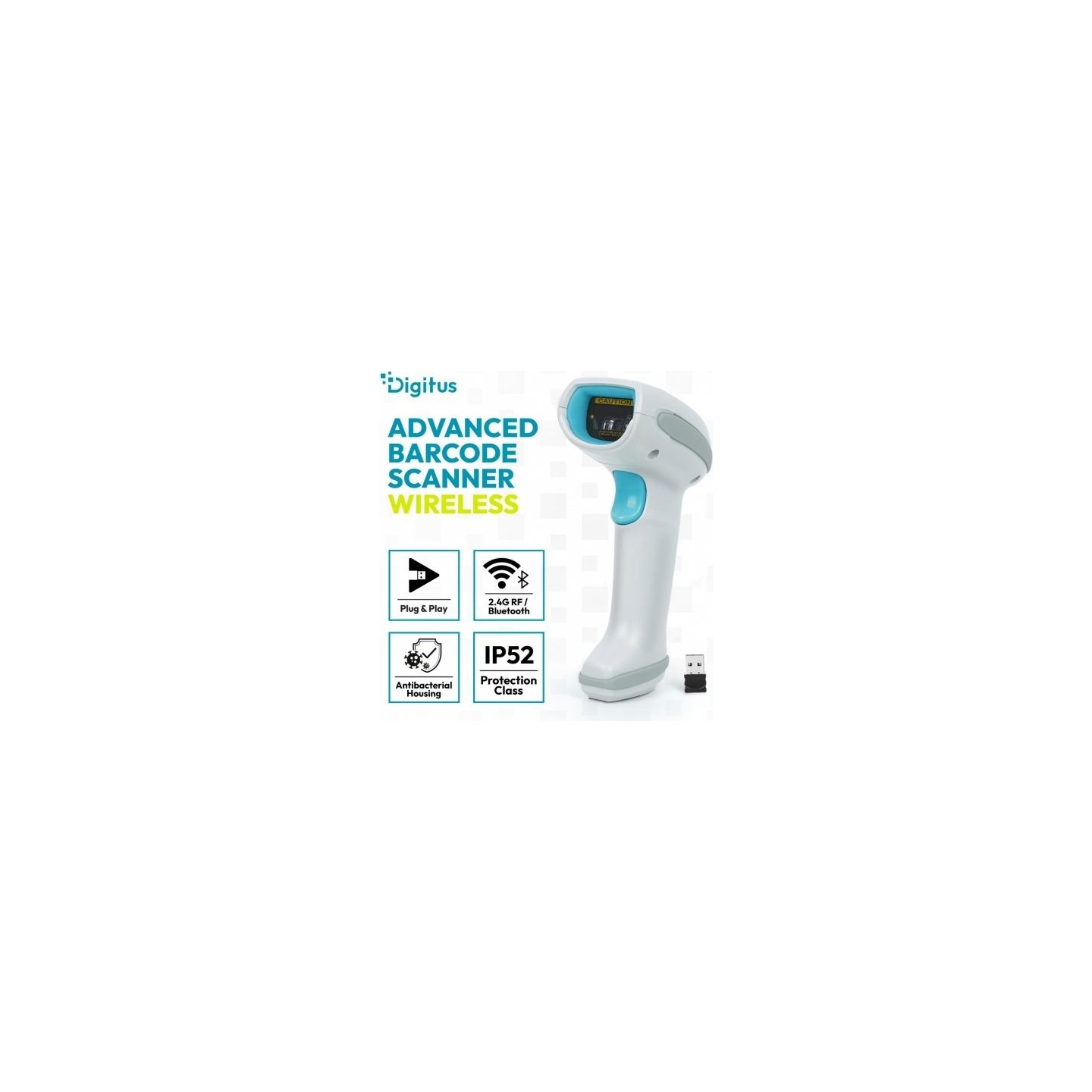 Digitus Barcode hand scanner DA-81007