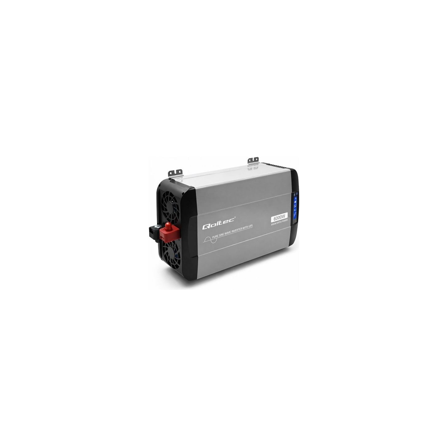 Qoltec Pure Sine Wave inverter 12V to 230V 3000W 6000W