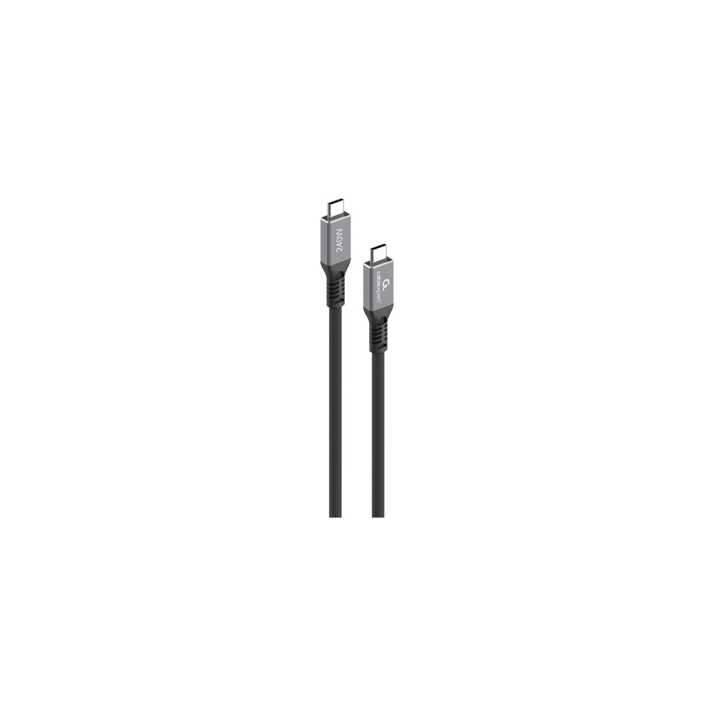 Cablexpert Premium USB4 Type-C charging and data cable, 40 Gbps, 240 W, 0.3 m | CCBP-USB4-CMCM240-0.3M