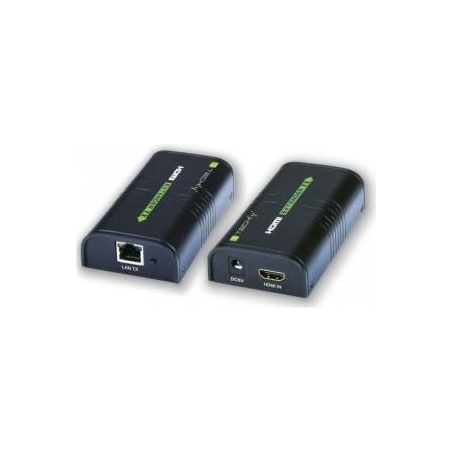 Techly Extender/HDMI splitter after cable Cat.5e/6/6a/7 up to 120m, over IP, black