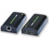 Techly Extender/HDMI splitter after cable Cat.5e/6/6a/7 up to 120m, over IP, black