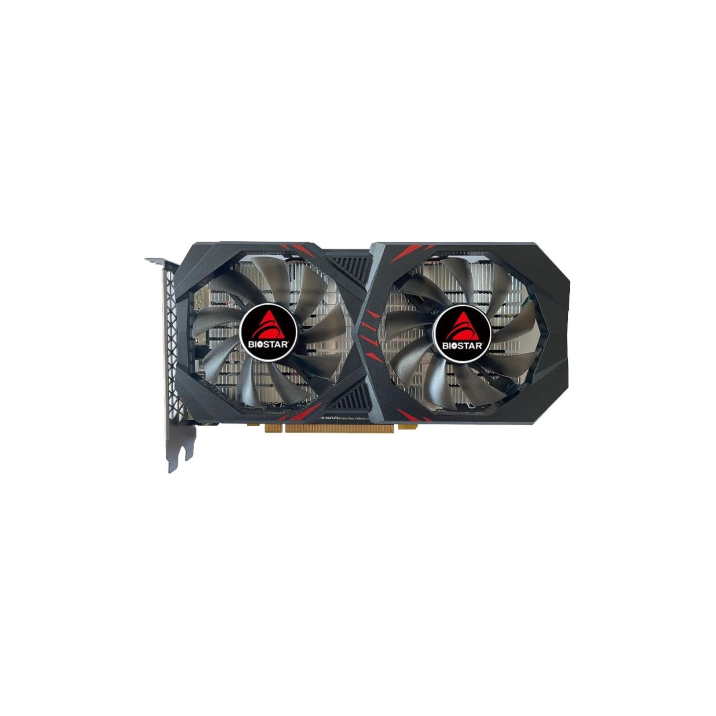 Biostar Graphics Card|BIOSTAR|NVIDIA GeForce GTX 1660 TI|6 GB|GDDR6|192 bit|PCIE 3.0 16x|GPU 1500 MHz|Dual Slot Fansink|1xDVI-D|