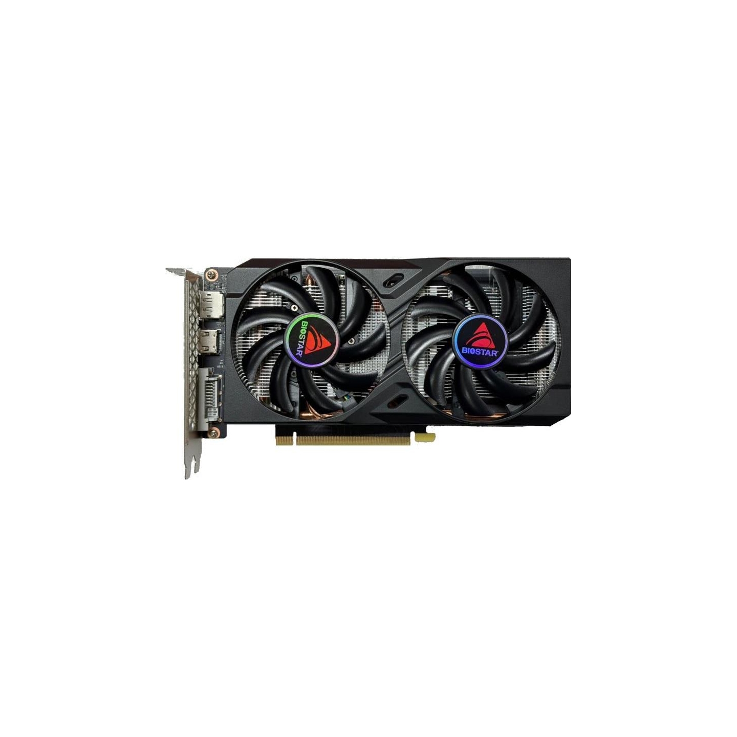 Biostar Graphics Card|BIOSTAR|NVIDIA GeForce GTX 1660 TI|6 GB|GDDR6|192 bit|PCIE 3.0 16x|GPU 1500 MHz|Dual Slot Fansink|1xDVI-D|