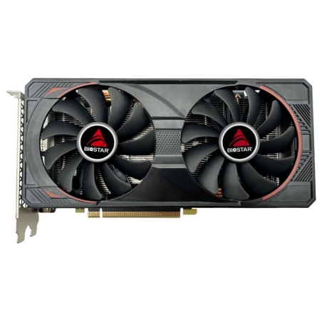 Biostar Graphics Card|BIOSTAR|NVIDIA GeForce RTX 3060 Ti|8 GB|GDDR6|256 bit|PCIE 4.0 16x|GPU 1410 MHz|Dual Slot Fansink|1xHDMI|3