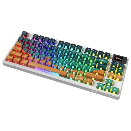 MSI FORGE GK600 TKL WIRELESS MARS | Gaming Keyboard | Wireless | US | Bluetooth | Wireless connection | Mechanical Linear