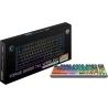 MSI FORGE GK600 TKL WIRELESS MARS | Gaming Keyboard | Wireless | US | Bluetooth | Wireless connection | Mechanical Linear