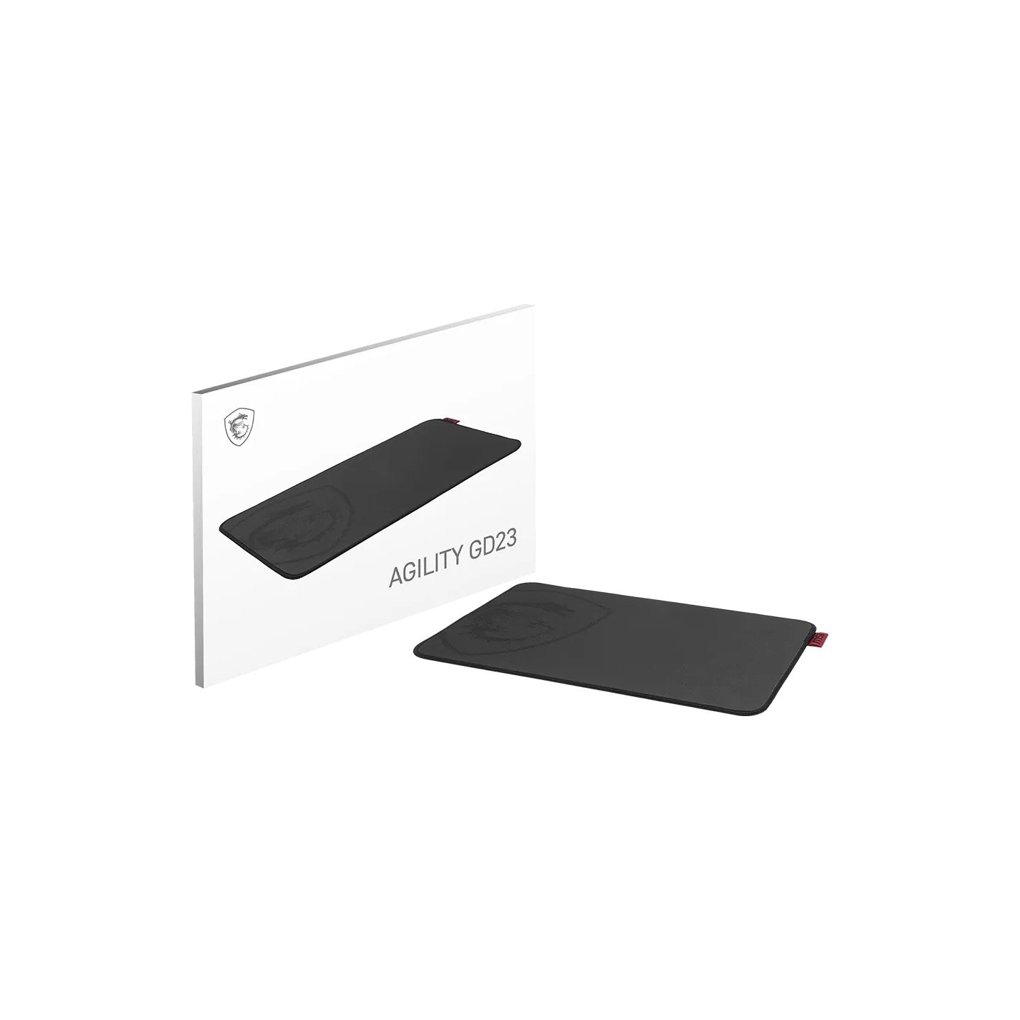 MSI Agility GD23 | Mouse pad | 220 x 320 x 3 mm | Black